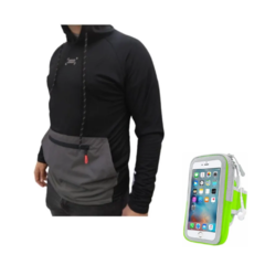 Buzo Deportivo Capucha Bulycom+ Brazalete Celu De Regalo!