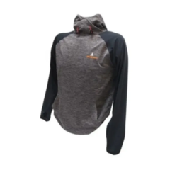 Buzo Deportivo Niño Capucha Gris + Pantalón Chupín Negro en internet