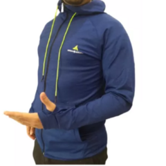 Imagen de Short Microfibra Hombre Shmicro + Campera Lycra Calyu Azul