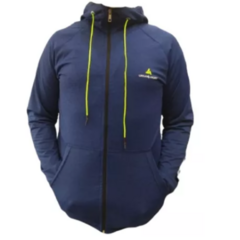 Short Microfibra Hombre Shmicro + Campera Lycra Calyu Azul