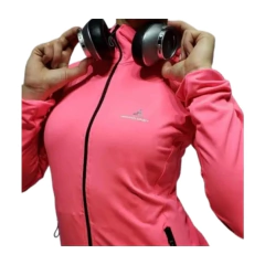 Calza Deportiva Corta Dama NG + Campera Deportiva Fucsia - tienda online