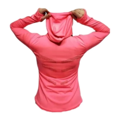 Calza Deportiva Corta Dama NG + Campera Deportiva Fucsia