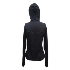 Combo Dama! Campera Negra + Remera Térmica - PASION AL DEPORTE