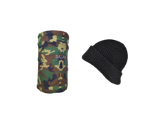 Combo Invierno! Cuello Multiuso Camu + Gorro de lana!