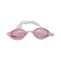 Combo Natación Niño! Gorra Lycra Ng + Antiparra Rosa - comprar online