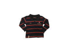 CHOMBA BEBE RAYADA M/L OFICIAL SAN LORENZO- 1106 (582)