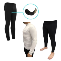 Calza Larga Ciclista Con Badana + Conjunto Térmico Adulto