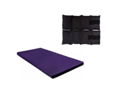 Combo Gym! Colchoneta Violeta + Tobillera 2Kg