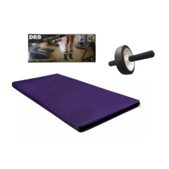 COMBO GYM! COLCHONETA VI+ RUEDA ABDOMINAL +PESA TOBILLO 1 KG