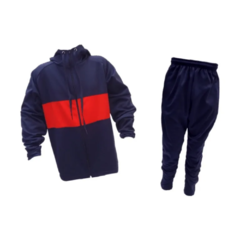 Conjunto Frizado Niño Az/Rj! Campera + Pantalón + Short de Futbol - comprar online