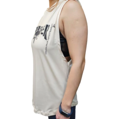 Musculosa Deportiva Entrenamiento DAMA CRUDO - PUNISHER - comprar online