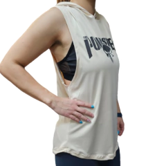 Musculosa Deportiva Entrenamiento DAMA CRUDO - PUNISHER - PASION AL DEPORTE