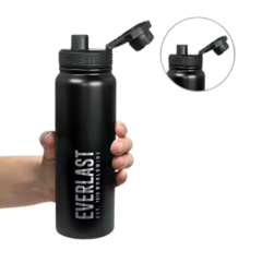 BOTELLA TÉRMICA DEPORTIVA EVERLAST WORLDWIDE NEGRO - 16447 - tienda online