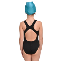 Malla Enteriza Natación Nena Buen Nado Negro - 101 en internet