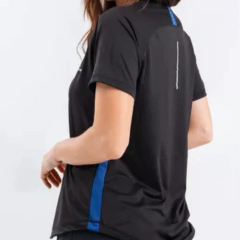 Remera Mujer DRY FIT - REDADRY Negro + Pantalón Lycra PLYCCD Negro - PASION AL DEPORTE