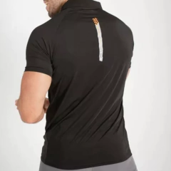 Imagen de Combo Hombre! Short Con Calza Verde Y Chomba Negra