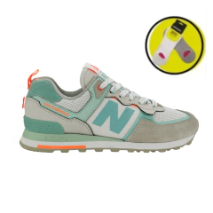 Zapatillas New Balance Mujer + MEDIAS GRATIS - WL574IBZ