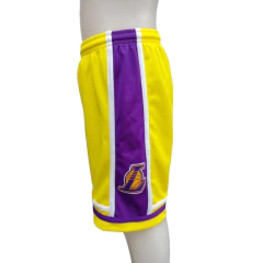 Conjunto Camiseta y Short de Basquet LAKERS VIOLETA talle Nio!! - MESNBNON