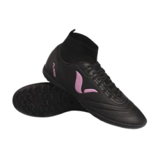 Botin Fútbol Sintético FLAME 105 Reves Dama Negro - FLAME