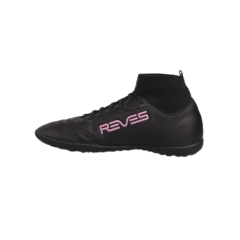 Botin Fútbol Sintético FLAME 105 Reves Dama Negro - FLAME - PASION AL DEPORTE