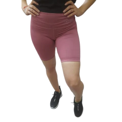 Calza Biker Mujer Con Bolsillo Urban Luxury - Calbiker Rosa - PASION AL DEPORTE