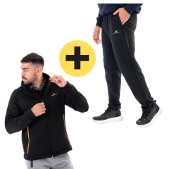 Conjunto deportivo hombre!! Campera Algodón + pantalón chupin Recto