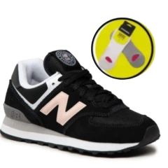 Zapatillas NEW BALANCE 574 - Dama WL574OI2 + Medias gratis