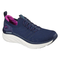 Zapatilla Dama Skechers D'Lux Walker Star Sunner - 149356 Azul + Medias - comprar online