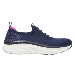 Zapatilla Dama Skechers D'Lux Walker Star Sunner - 149356 Azul - PASION AL DEPORTE