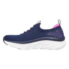 Zapatilla Dama Skechers D'Lux Walker Star Sunner - 149356 Azul + Medias - tienda online