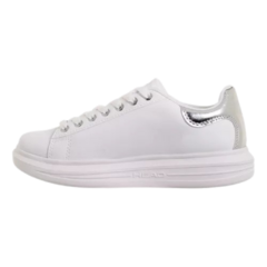 Imagen de Zapatillas Urbanas Mujer Head - Paris BLANCO PLATA + MEDIAS GRATIS
