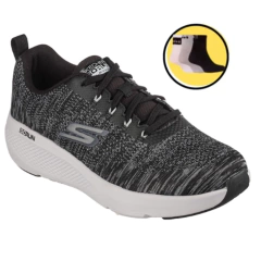 Zapatilla Skechers Hombre Go Run Elevate - 220187 Negro + Medias!