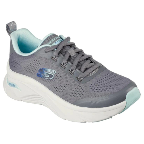 Zapatilla Skechers Dama ARCH FIT D'Lux Cozy Path - 149687 GRIS