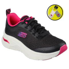 Zapatilla Skechers Dama ARCH FIT D'Lux Cozy Path - 149687 NEGRO + Medias!