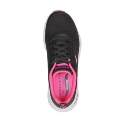Zapatilla Skechers Dama ARCH FIT D'Lux Cozy Path - 149687 NEGRO + Medias! - PASION AL DEPORTE