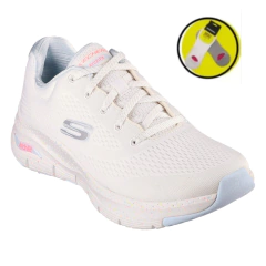 Zapatilla Skechers Dama ARCH FIT Freckle Me - 149566 BLANCO + Medias!