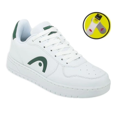 Zapatillas Niño Head Urbanas - San Diego II Blanco/Verde + Medias!