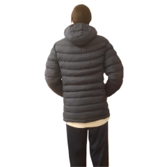 Campera De Pluma Niños Urban Luxury - CAPLUURBN Negro - comprar online