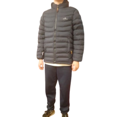 Campera De Pluma Niños Urban Luxury - CAPLUURBN Negro