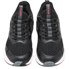 Imagen de Zapatillas DAMA Head - SERBIA Negro/Rojo + Medias