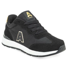 Zapatillas Deportivas Nios/Nias Addnice LOS ANGELES negro/dorado - 30 Al 36