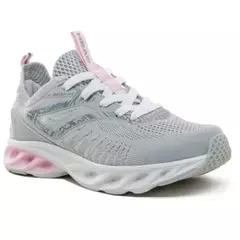Zapatillas Deportivas Mujer Head Limay - Gris/Rosa + Medias
