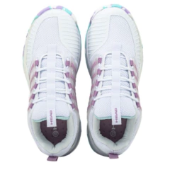 Imagen de Zapatillas Básquet Head Mujer - Entrenamiento Blanco/Lila + MEDIAS