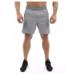 Remera Deportiva Azul Francia Rehodry Hombre + Short Microfibra Shmicro Gris - PASION AL DEPORTE