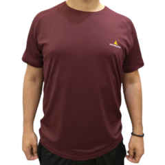 Combo Runner! Remera Deportiva Hombre Bor+ Riñonera Expansibl - PASION AL DEPORTE