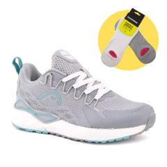 Zapatillas Mujer Head Misisipi Ii - Gr/tur + Medias