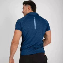 Combo 2 Chombas deportivas negro y azul - comprar online