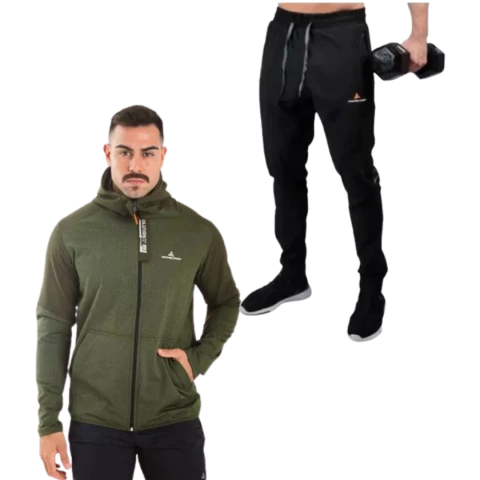 Combo Deportivo Hombre!! Campera NG +pantalon Microfibra - comprar online