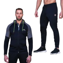 Combo Hombre! campera Evolution negro +pantalon Chupin - comprar online