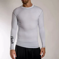 Remera Trmica Flash Adulto - 830 Blanco - PASION AL DEPORTE